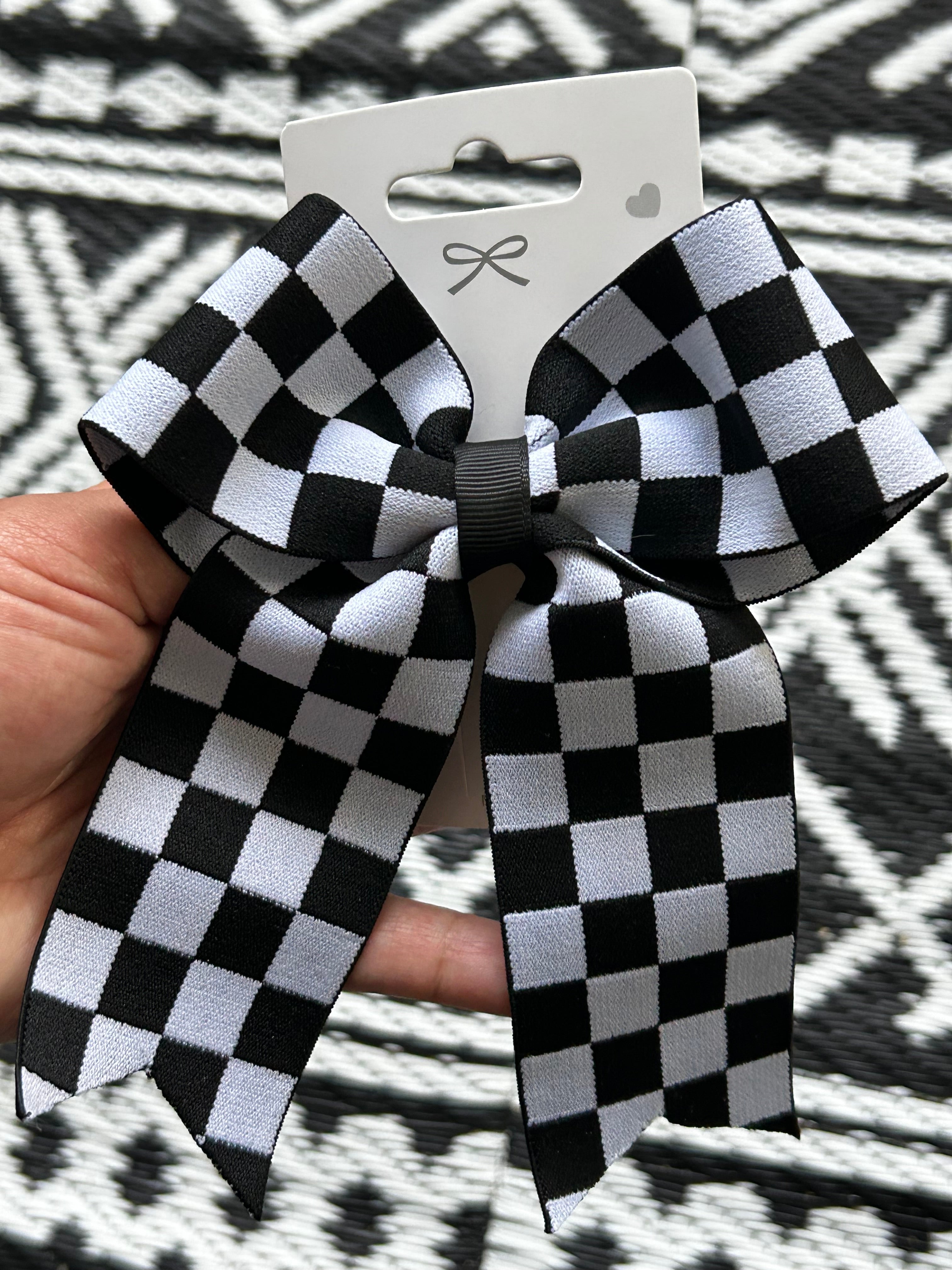 Checkered Tails Down