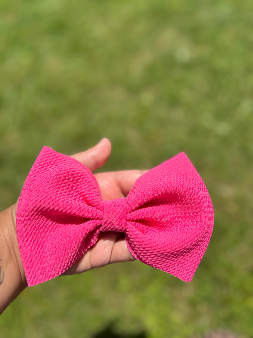 Pink Bullet Fabric Clip