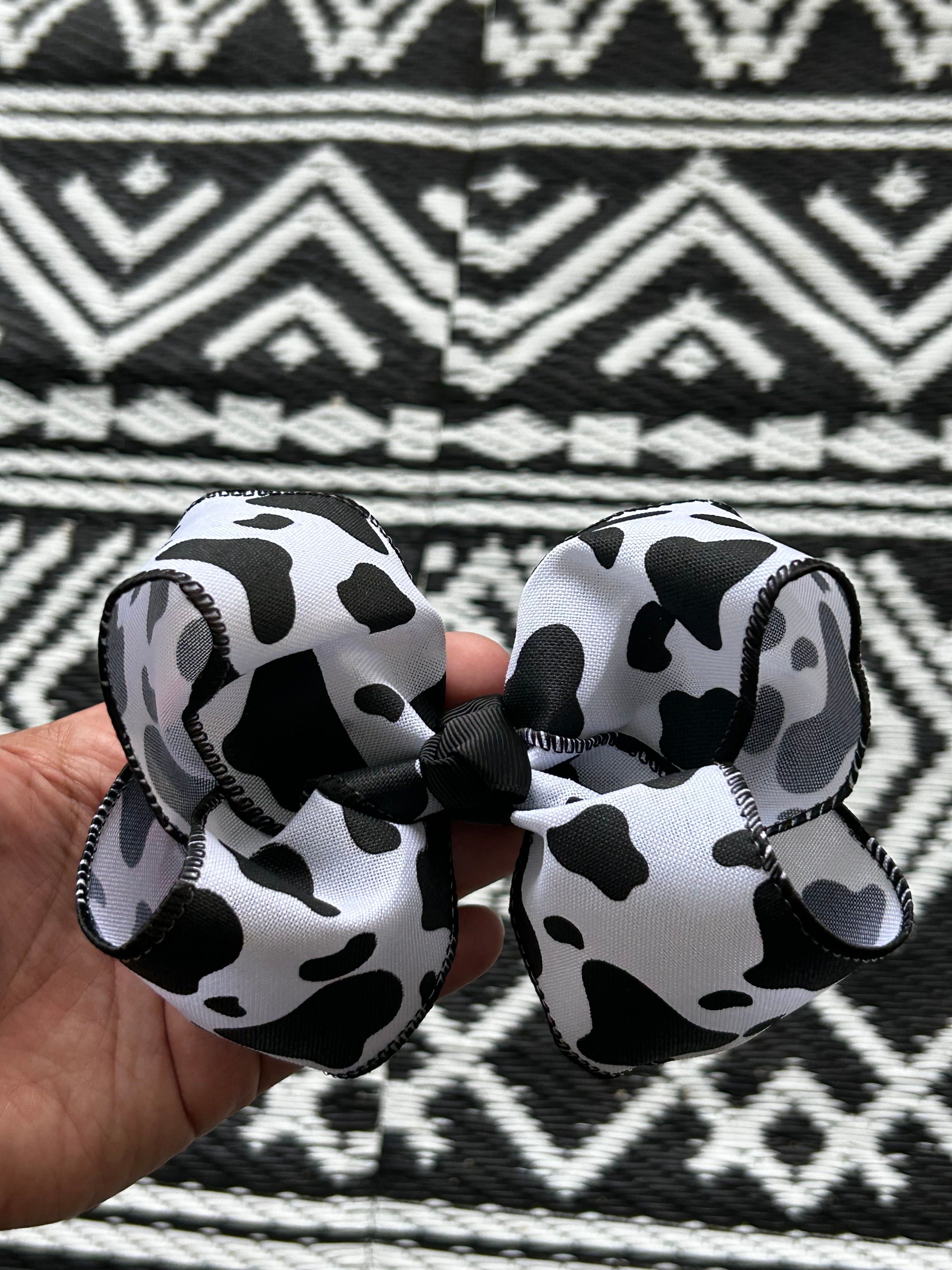 Cowprint Bow