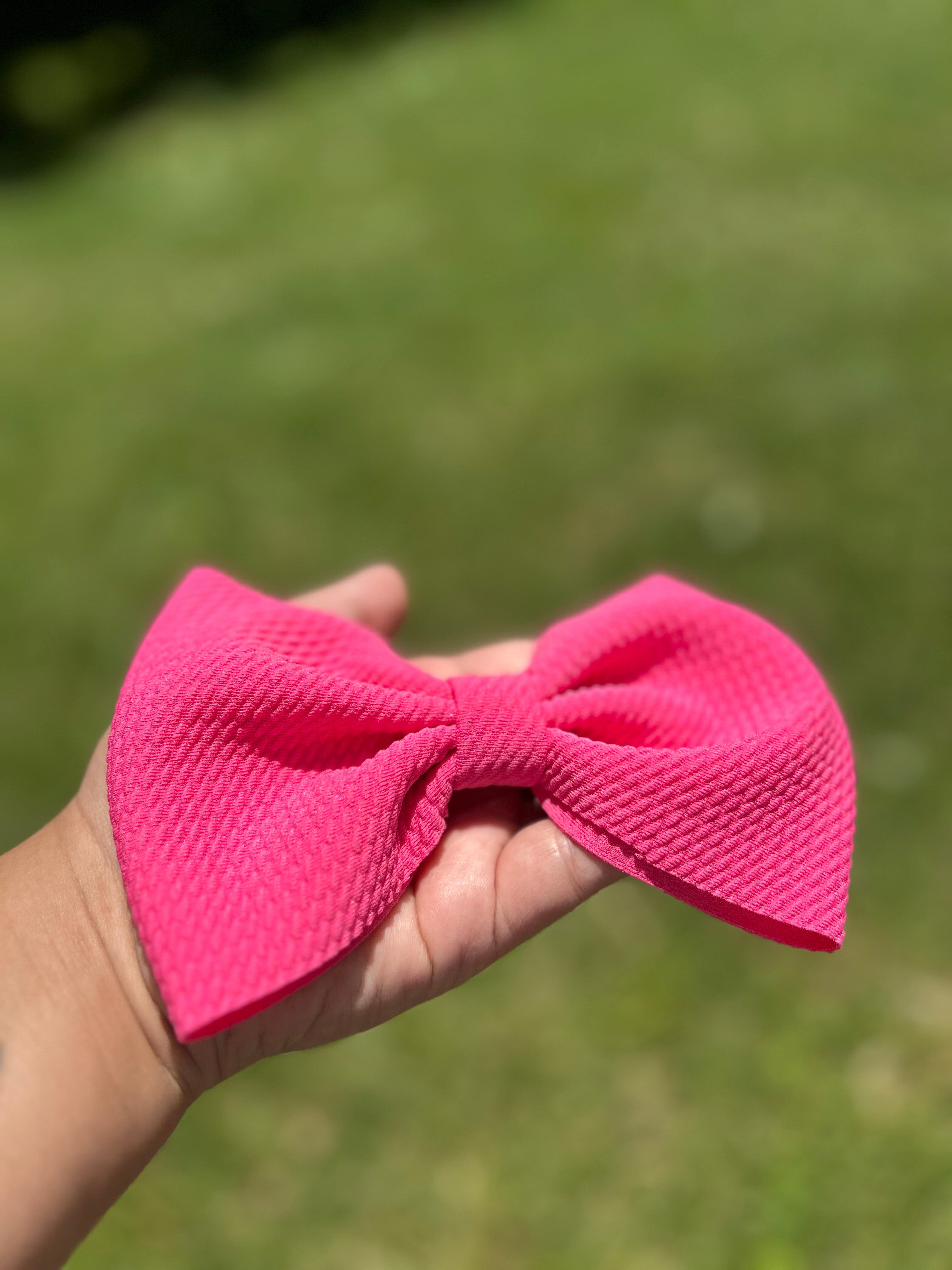 Pink Bullet Fabric Clip