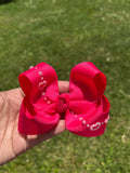 Heart Strand Hot Pink