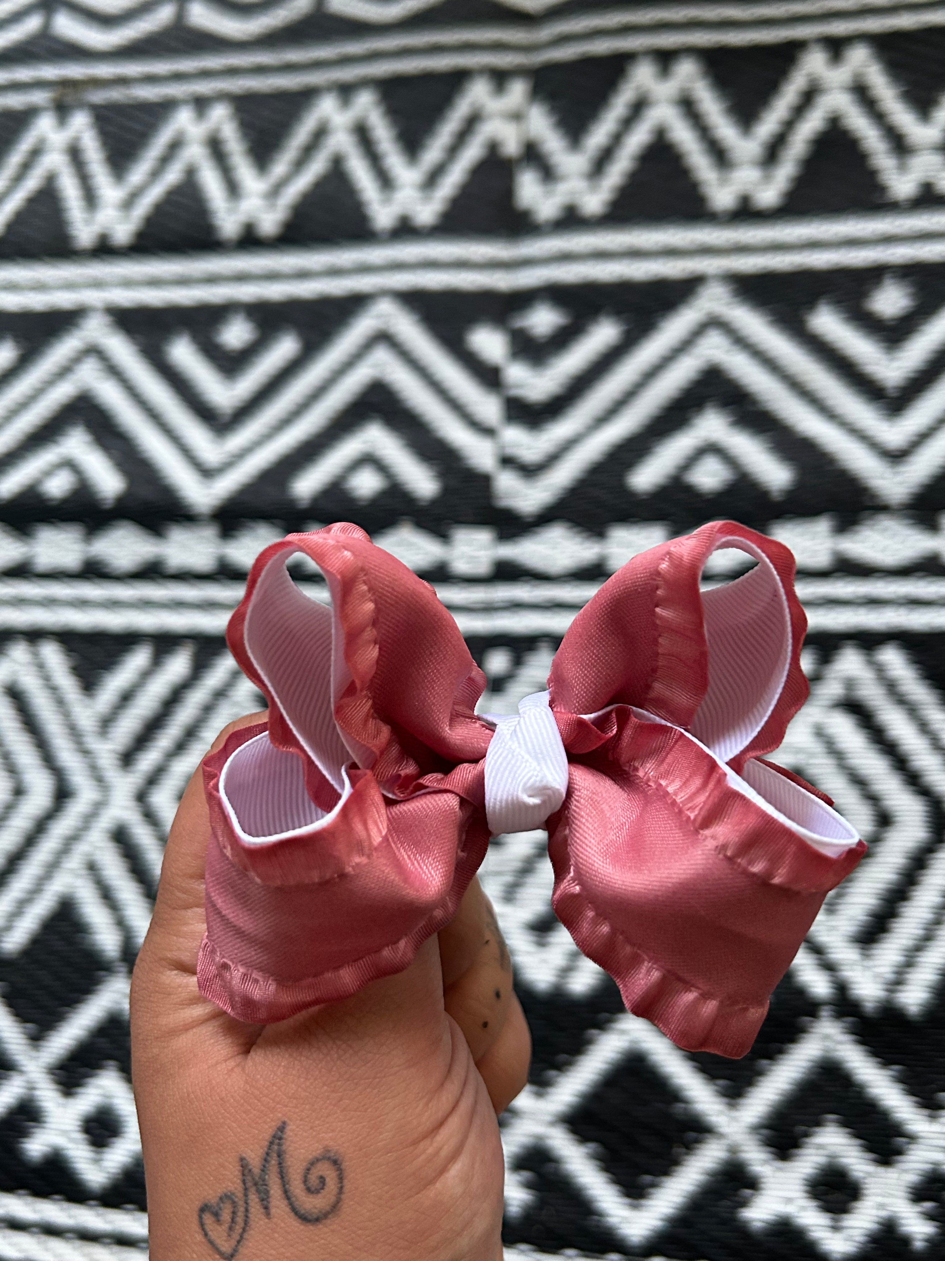Ruffled Bow